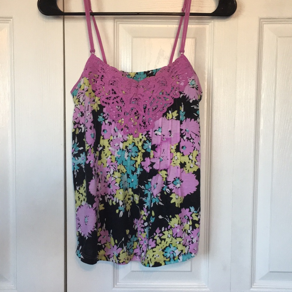 Aeropostale floral tank top
